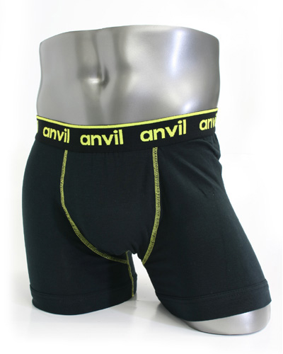 【anvil】アンヴィルメンズウエスト蛍光ロゴ ボクサーパンツ/ANV-8000
